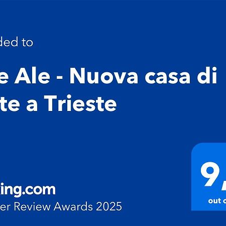 Due Ale - Nuova Casa Di Corte A Trieste Exteriör bild