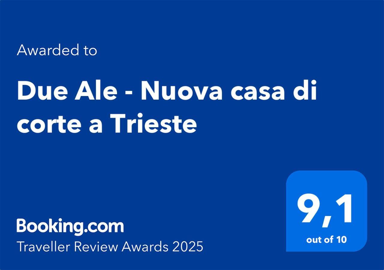 Due Ale - Nuova Casa Di Corte A Trieste Exteriör bild